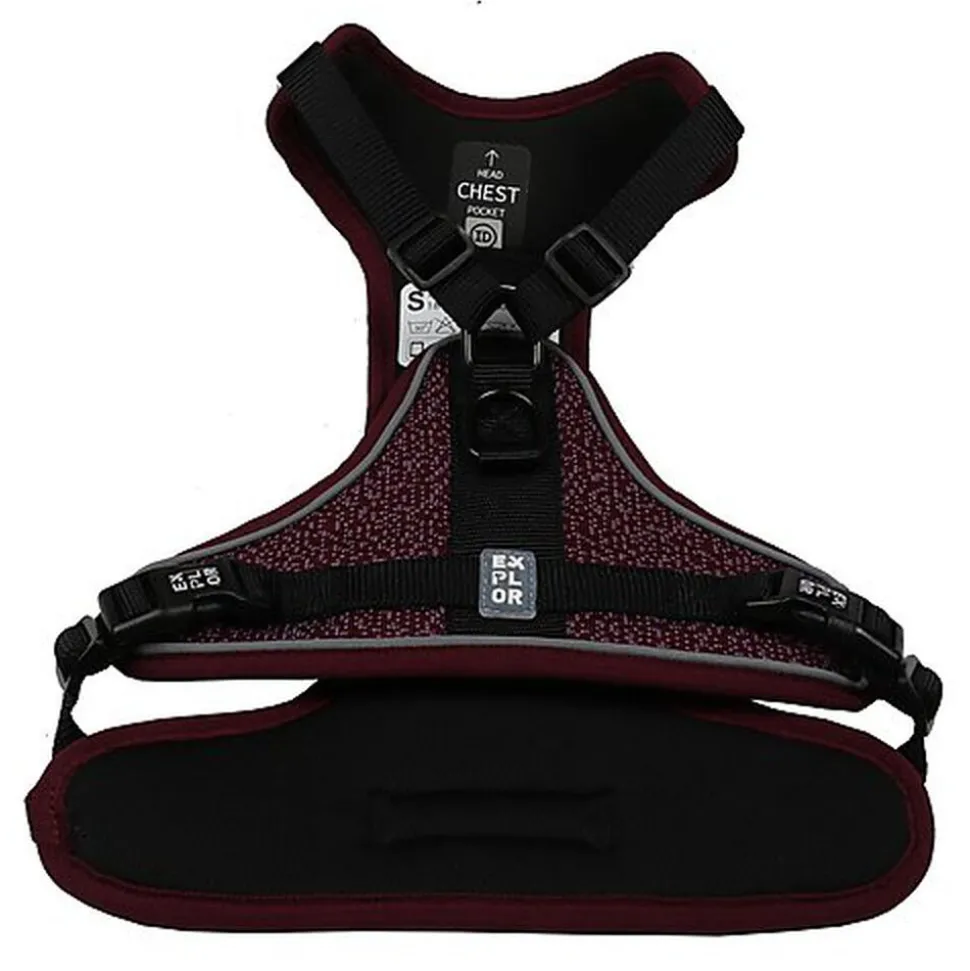 Duvoplus - Harnais Fashion Ultimate Fit No-Pull Prune pour Chiens