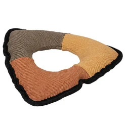 Duvoplus - Jouet Canvas triangle Multicolore - 22 x 22 x 3 cm