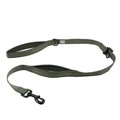 Duvoplus - Laisse Classic Ultimate Fit On-The-Road Vert pour Chiens