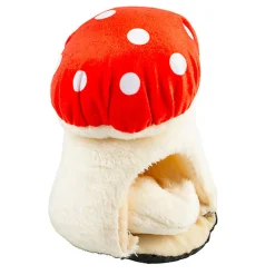 Duvoplus - Maison Champignon en Peluche - 8,5x8,5x11cm
