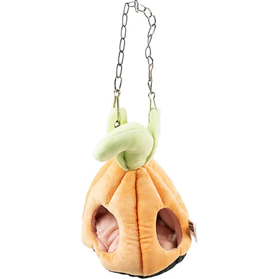 Duvoplus - Maison Citrouille en Peluche - 12x12x15cm