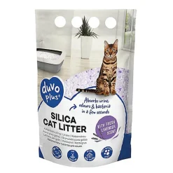 Duvoplus - Premium Silica litière lavande - 5L