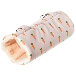 Duvoplus - Tunnel Carrot Suspendu en Peluche - 27x12x12cm