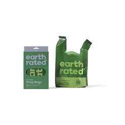 Earth Rated -  Sac Propreté Eco-Friendly Lavande avec Poignées - x120