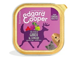 Edgard & Cooper - Barquette au Gibier et Canard pour Chien - 150g