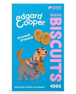 Edgard & Cooper - Biscuits Adulte au Saumon & Poulet - 400g