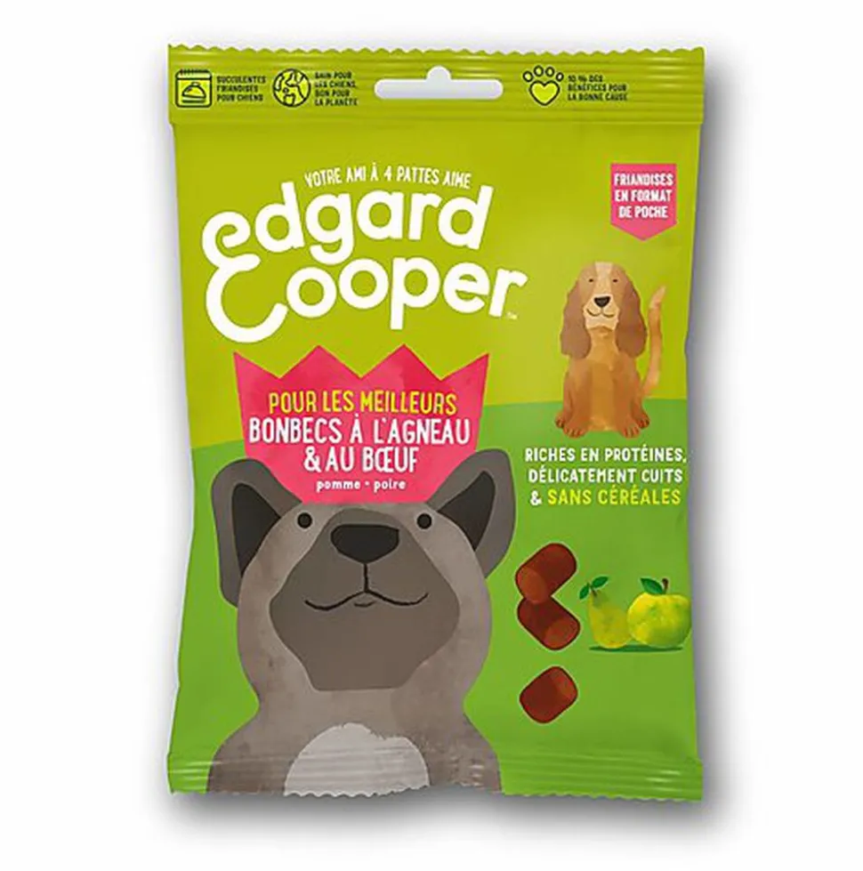 Edgard & Cooper - Bonbecs à l'Agneau pour Chien - 50g