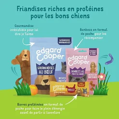 Edgard & Cooper - Bonbecs au Bœuf pour Chien - 50g