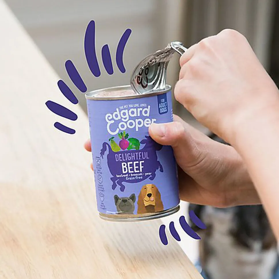 Edgard & Cooper - Boîte au Bœuf pour Chien - 400g