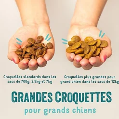 Edgard & Cooper - Croquettes Naturelles Adulte sans Céréales au Chevreuil et Canard frais pour Chien - 12Kg