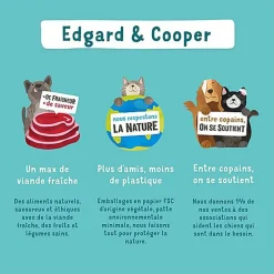 Edgard & Cooper - Croquettes au Poulet pour Chat Adulte