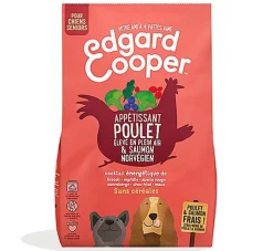 Edgard & Cooper - Croquettes Poulet et Saumon pour Chien Senior - 7Kg