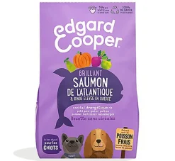 Edgard & Cooper - Croquettes au Saumon de l'Atlantique et Dinde pour Chiot