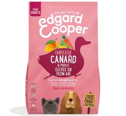 Edgard & Cooper - Croquettes Naturelles sans Céréales Canard et Poulet frais pour Chiot - 12Kg