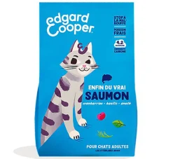 Edgard & Cooper - Croquettes au Saumon pour Chat Adulte