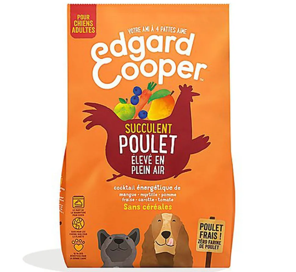 Edgard & Cooper - Croquettes au Poulet pour Chien