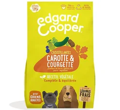 Edgard & Cooper - Croquettes Végétales Carottes et Courgettes pour Chien - 2,5Kg