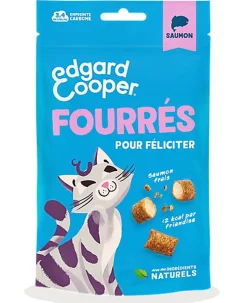 Edgard & Cooper - Friandises Fourrés Au Saumon Pour Chat - 60g
