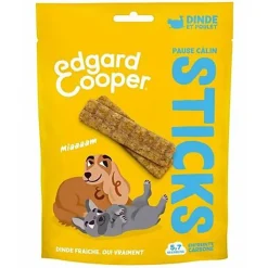 Edgard & Cooper - Sticks Adulte Dinde & Poulet - 75g