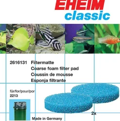 Eheim - Coussin de Mousse pour Filtres d'Aquarium 2213 - x2