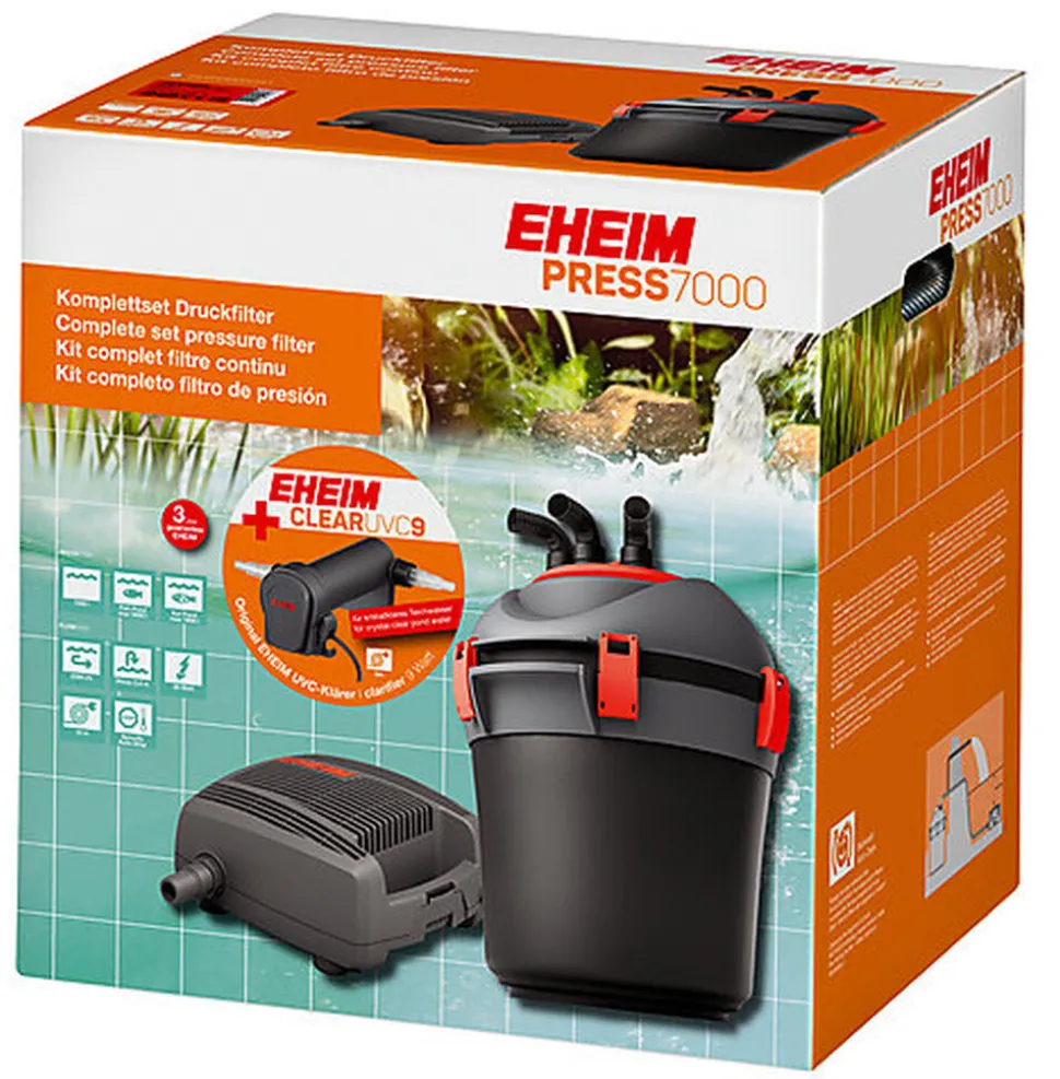 Eheim - Kit Complet Press7000 avec UV CLEARUVC 9Watts