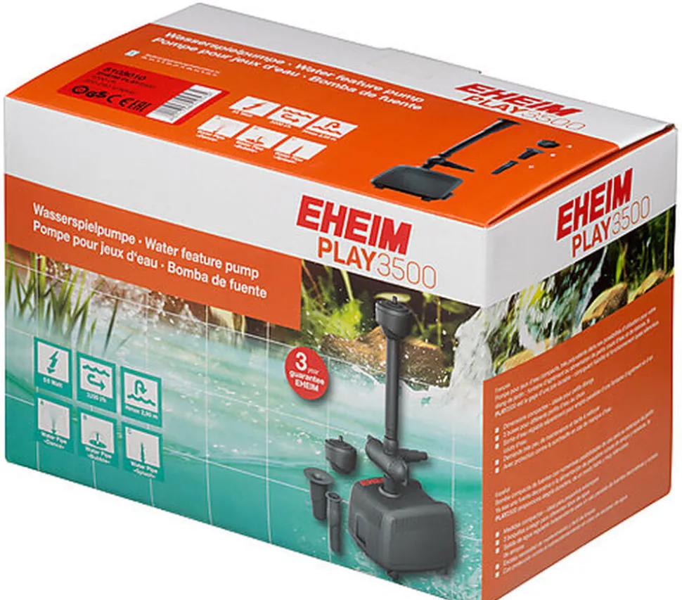 Eheim - Pompe Play 3500 avec Jets Fontaine pour Bassin