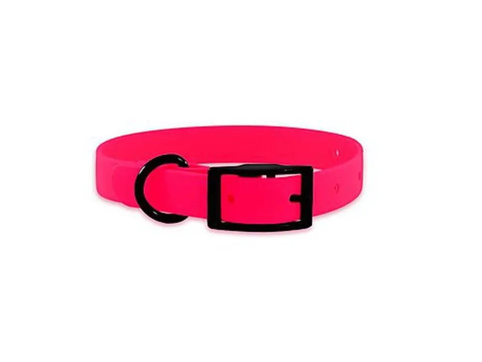 eKys - Collier Biothane pour Chien Rose