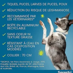 Elanco - Collier Seresto Antiparasitaires pour Grand Chien