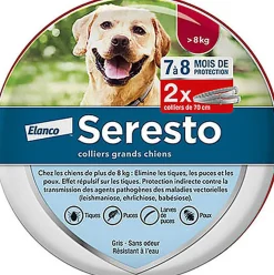 Elanco - Collier Seresto pour Grands Chiens - x2