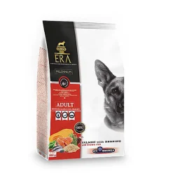Era - Croquettes Millennium Saumon et Hareng pour Moyens et Grands Chiens - 500g