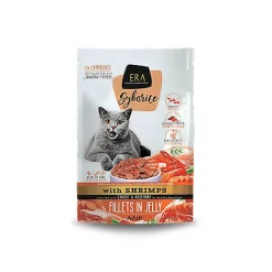 Era - Pâtée Sybarite aux Crevettes Carotte et Romarin pour Chats -  85g