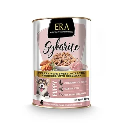 Era - Pâtée Sybarite Dinde et Patate Douce pour Chiots - 400g
