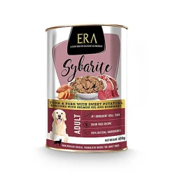 Era - Pâtée Sybarite Thon et Porc pour Chiens - 400g