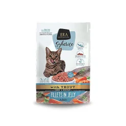 Era - Pâtée Sybarite Truite Carotte et Romarin pour Chats -  85g