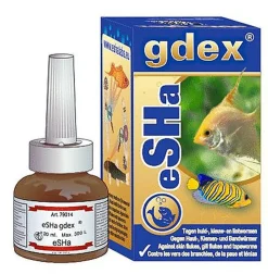 Esha - Traitement Gdex contre les Vers pour Poissons - 20ml