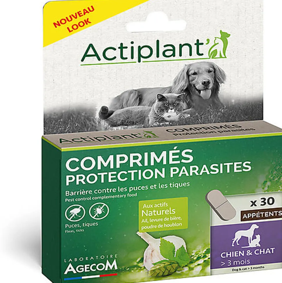 Essentiel - Comprimés Protection Parasites pour Chien et Chat - x30