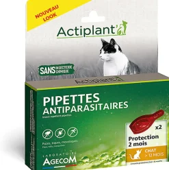 Essentiel - Pipettes Antiparasitaires Eco Spot pour Chat - x2