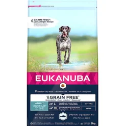 Eukanuba - Croquettes Chien Adulte Sans Céréales Grandes Races Riche en Poissons