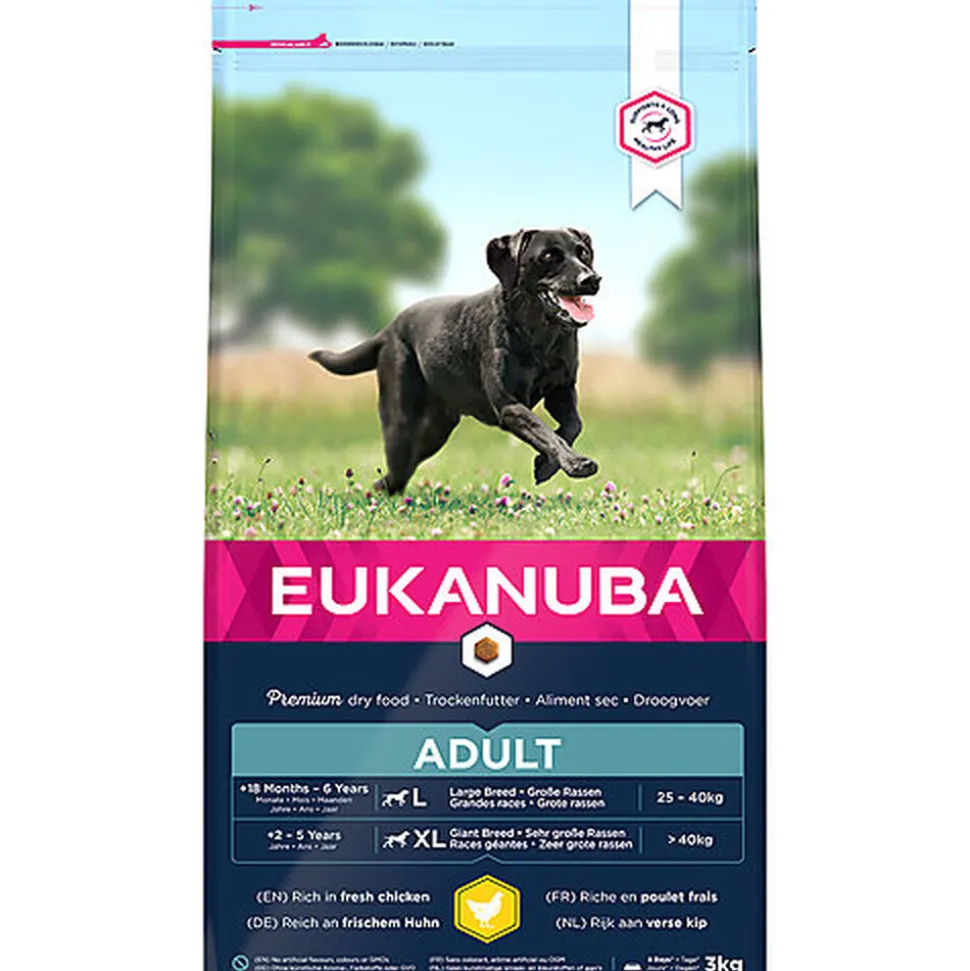 Eukanuba - Croquettes Chien Adulte Pour Grande Race Poulet