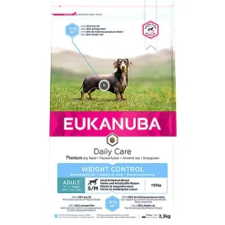 Eukanuba - Croquettes Daily Care Adulte Contrôle de Poids Pour Petites et Moyennes Races Poulet