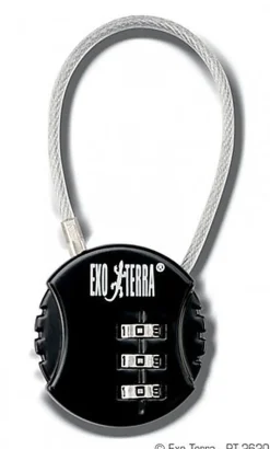 Exo Terra - Cadenas Combinaison à 3 Chiffres pour Terrarium