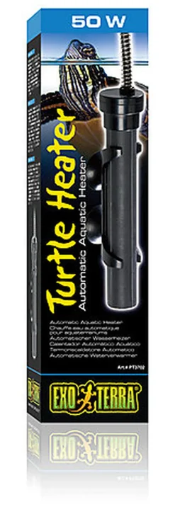 Exo Terra - Chauffe-eau Turtle Heater Automatique pour Aquarium - 50W