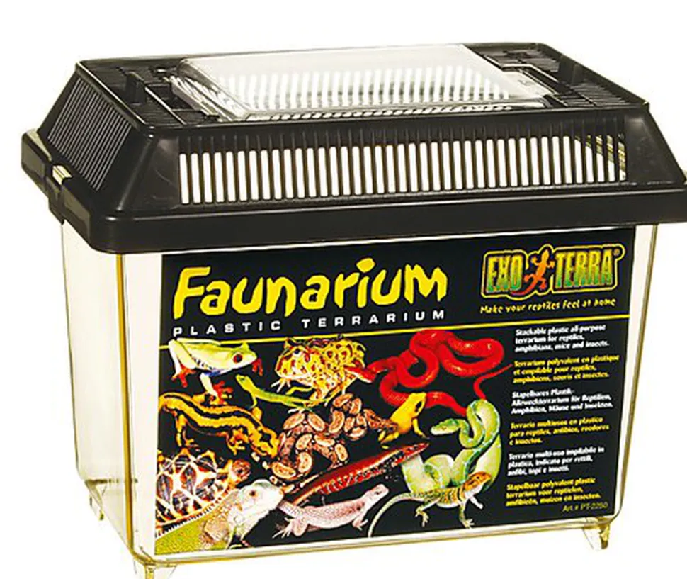Exo Terra - Faunarium Transport XS pour Reptiles - 18x11,5x15cm