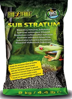 Exo Terra - Substrat sol Volcanic bioactif - 2kg