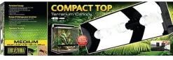 Exo Terra - Support d'Eclairage Galerie Compact pour Terrarium - 60x90x20cm