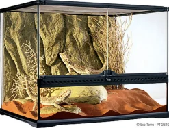 Exo Terra - Terrarium en Verre pour Reptile - 60x45x45cm