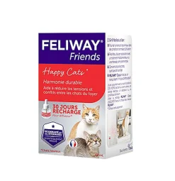 Feliway Friends - Recharge 30J pour le Stress des Chats - 48ml