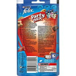 Felix - Friandises Party Mix Saveur Grillade pour Chat - 60g