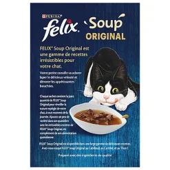 Felix - Soupes en sachets Sélection de la Campagne pour Chats - 6x48g