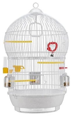 Ferplast - Cage Bali pour Oiseaux - Blanc